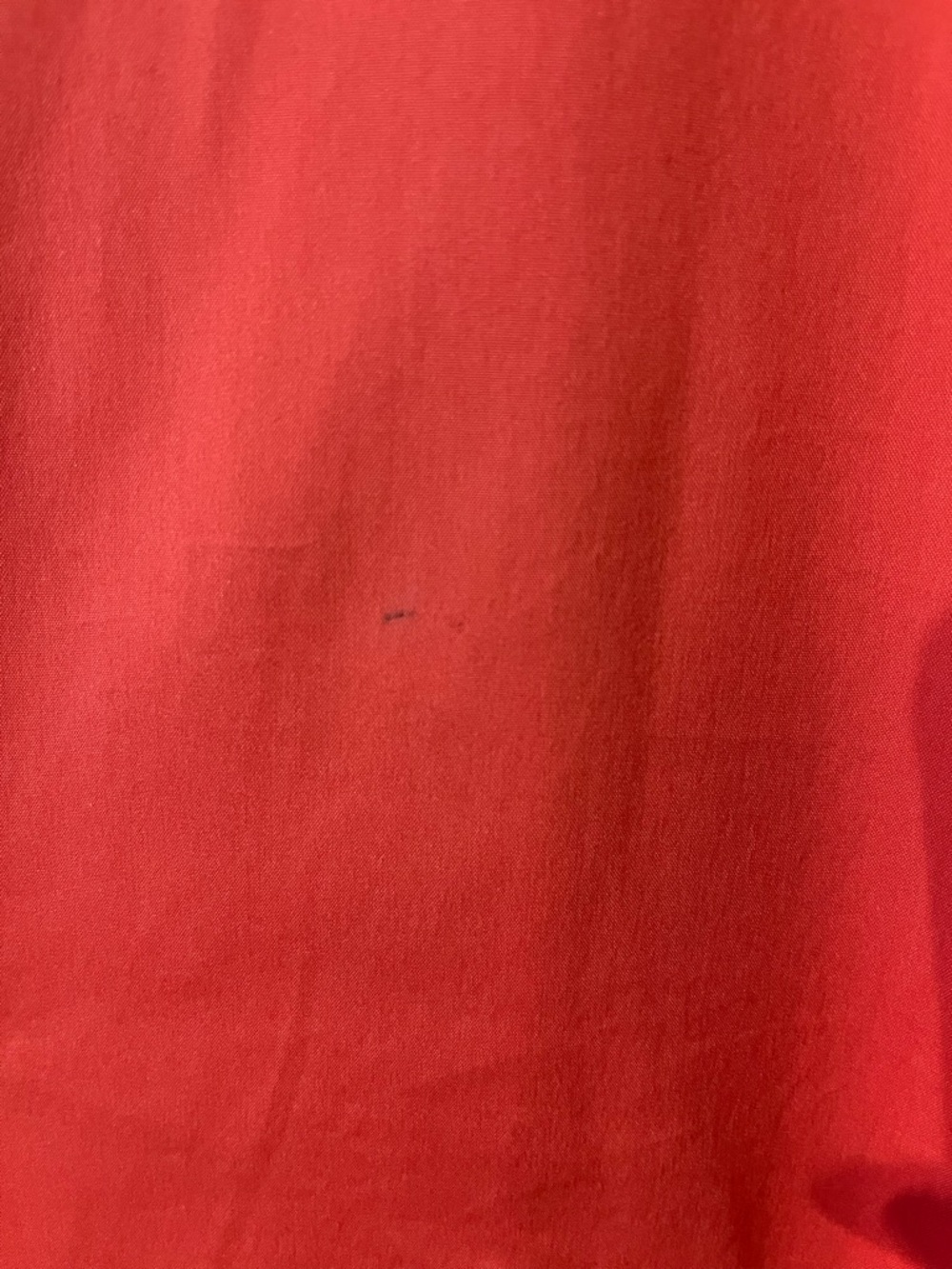 Lafayette 148 Nee York orange shirt dress women's size S- Flawed - Picture 4 of 5